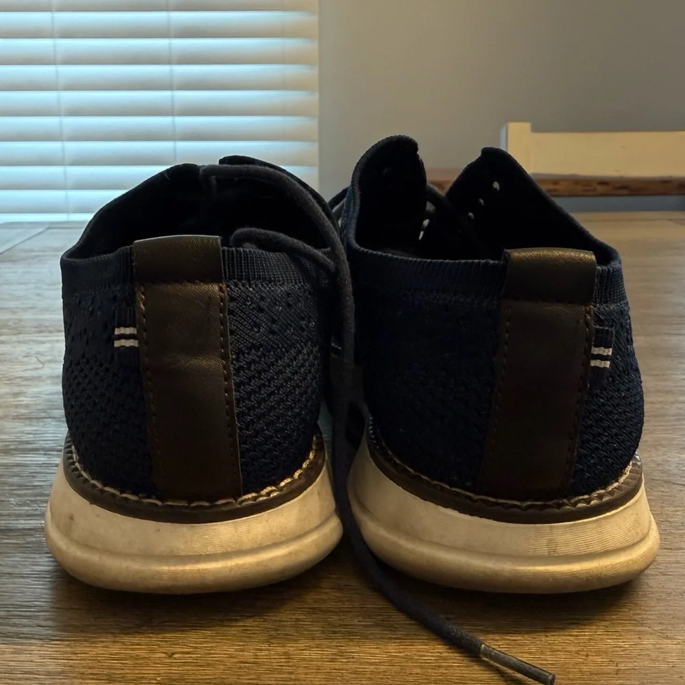 Nautica Navy Blue Knit Loafer Shoes – Men’s Size 9
